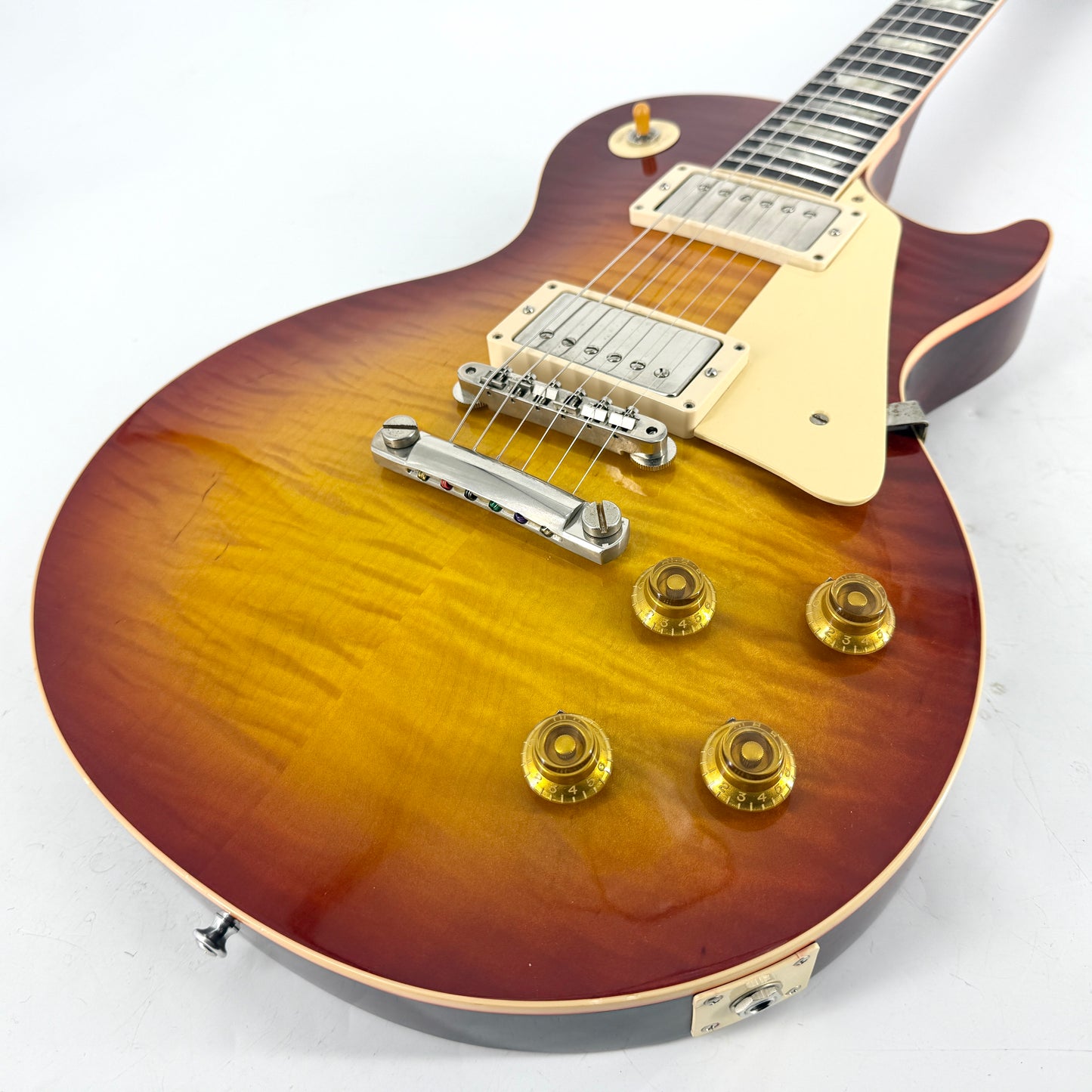 2021 Gibson Custom Shop 60th Anniversary Les Paul Standard 1960 Reissue V1 - Deep Cherry Burst