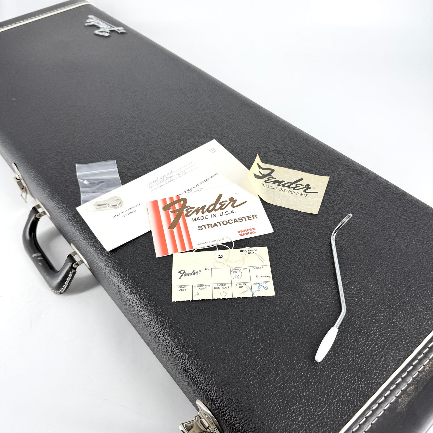 1982 Fender American Dan Smith Stratocaster – Olympic White