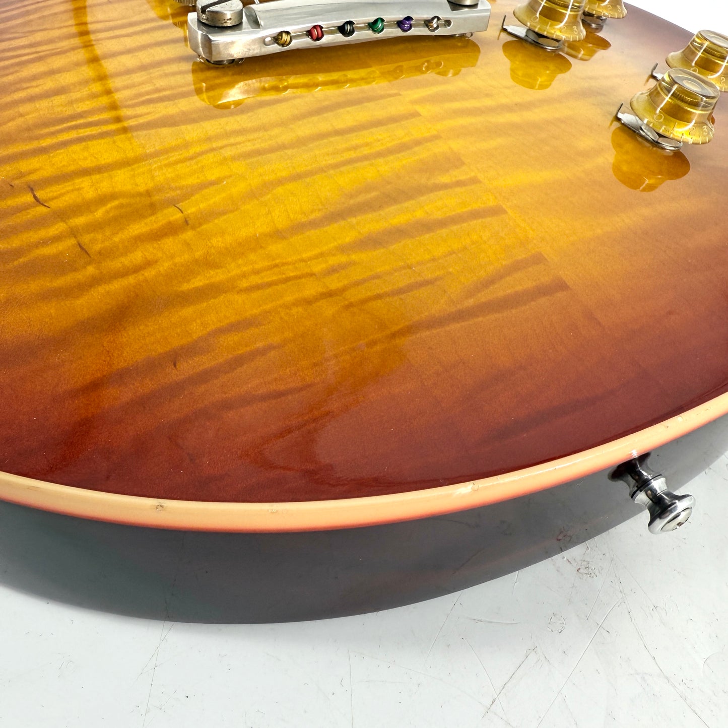 2021 Gibson Custom Shop 60th Anniversary Les Paul Standard 1960 Reissue V1 - Deep Cherry Burst