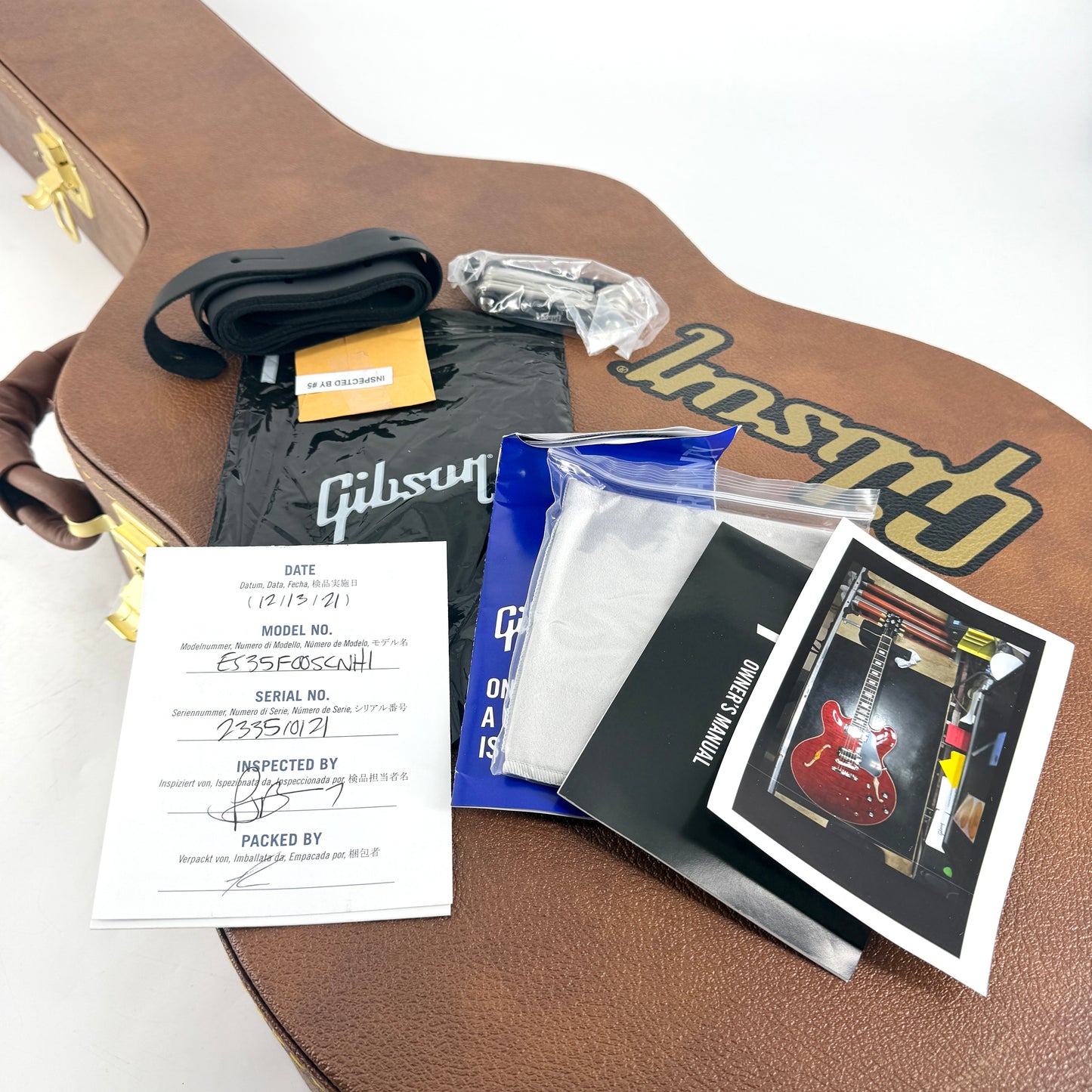 2021 Gibson ES-335 Figured – Sixties Cherry