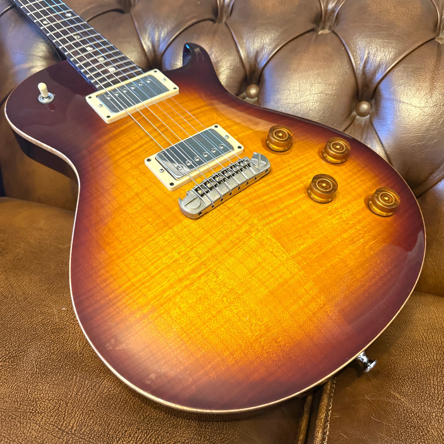 2009 PRS SC-250 Singlecut - McCarty Tobacco Sunburst