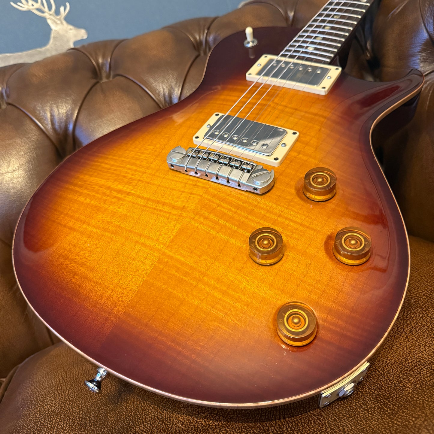 2009 PRS SC-250 Singlecut - McCarty Tobacco Sunburst