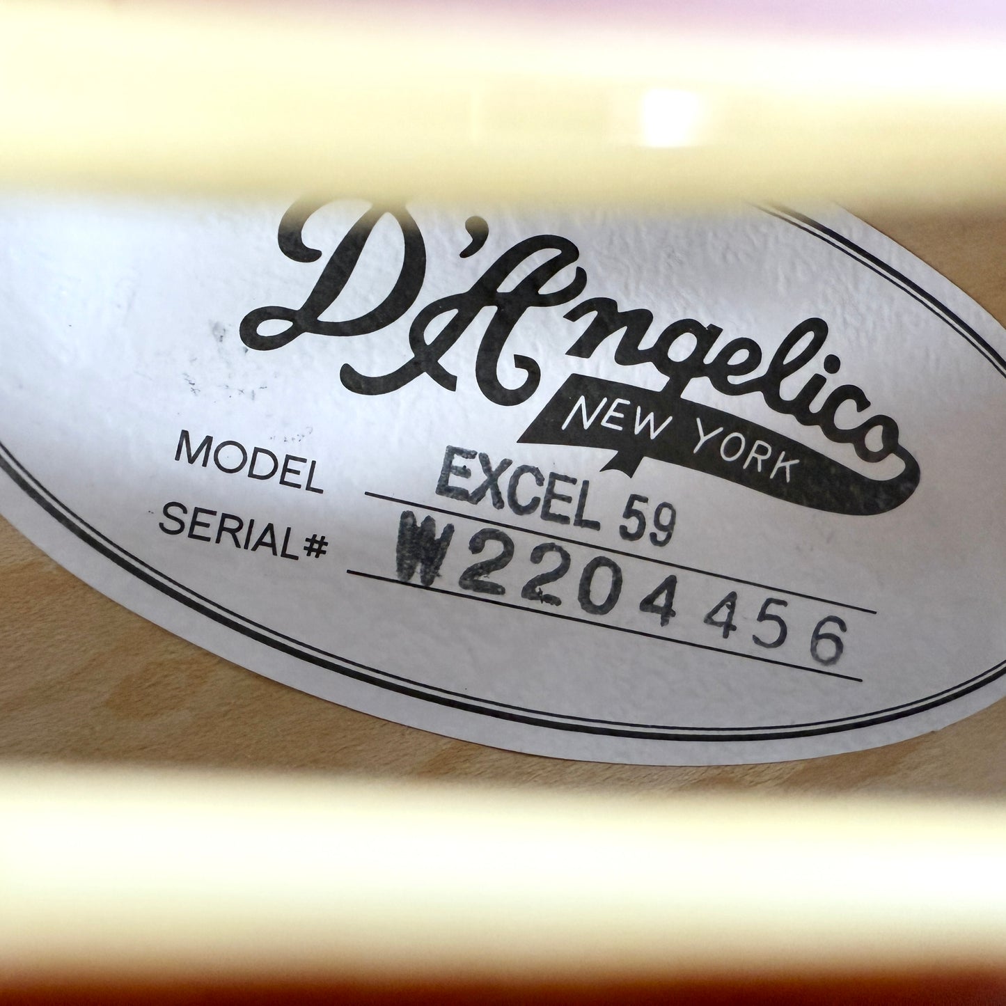 2022 D'Angelico Excel '59 - Viola
