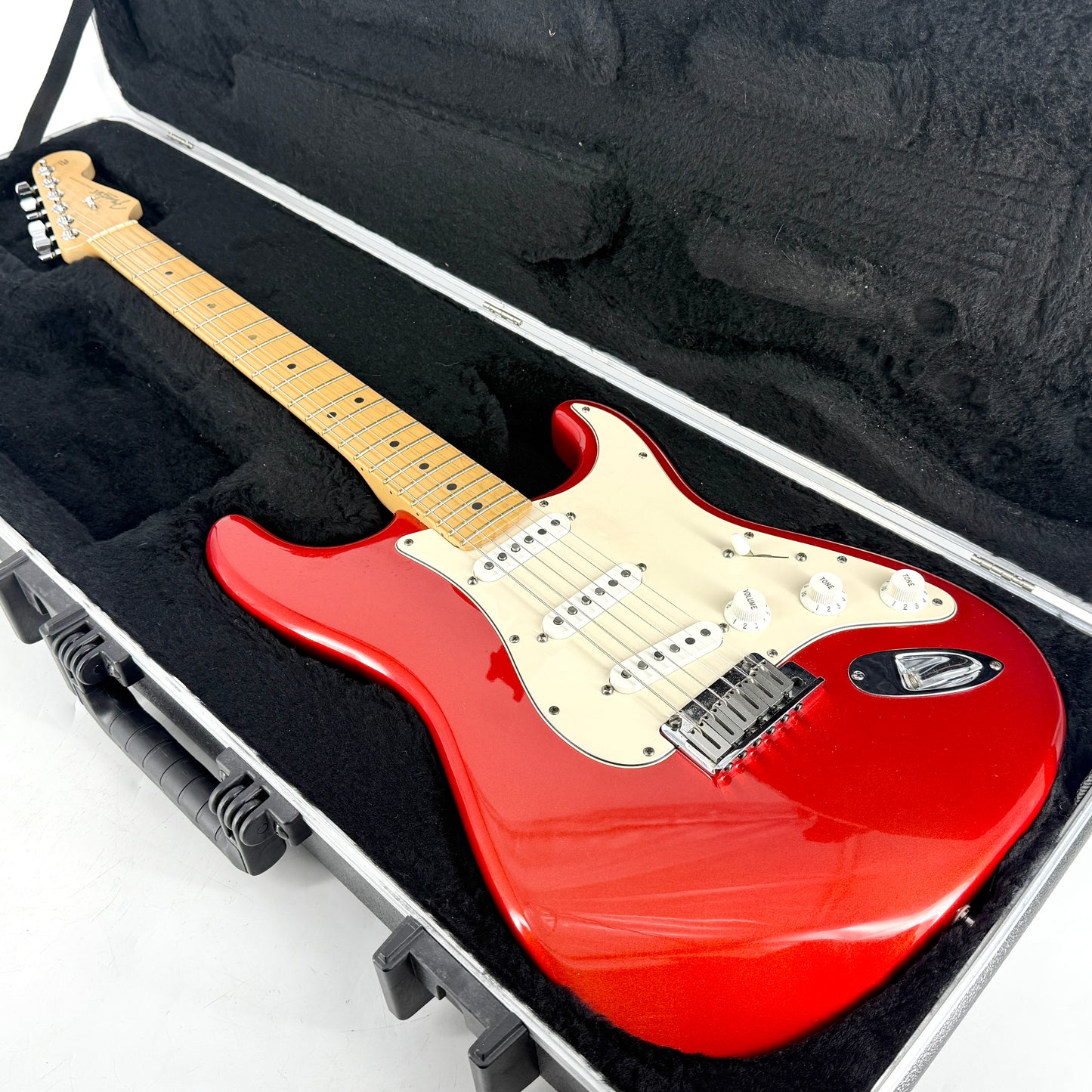 2003 Fender American Series Stratocaster – Chrome Red