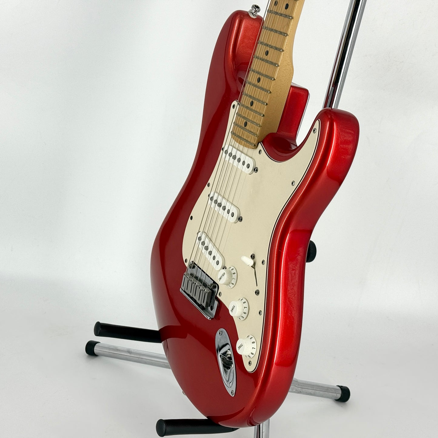 2003 Fender American Series Stratocaster – Chrome Red
