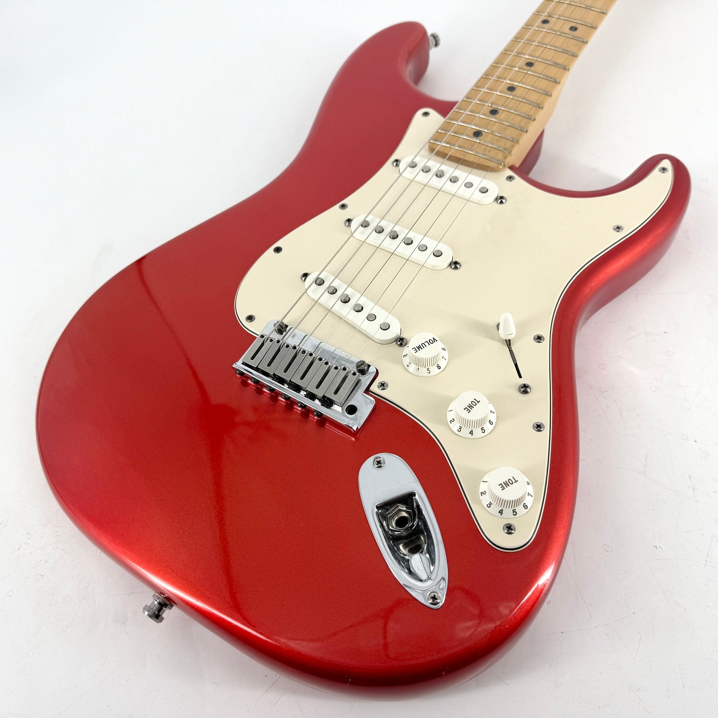 2003 Fender American Series Stratocaster – Chrome Red
