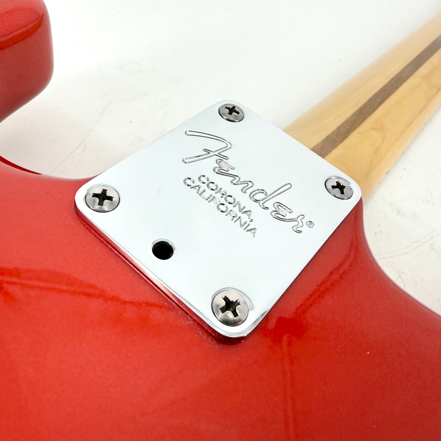 2003 Fender American Series Stratocaster – Chrome Red