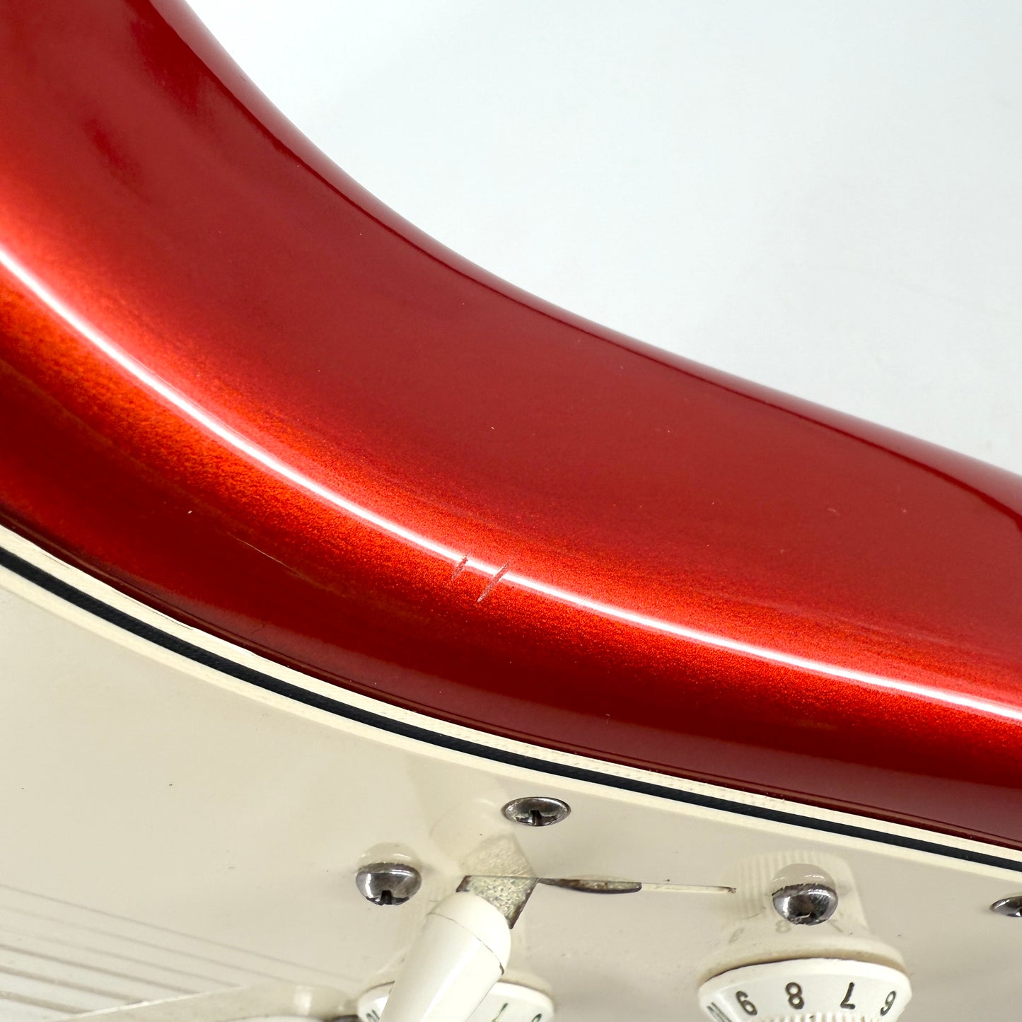 2003 Fender American Series Stratocaster – Chrome Red
