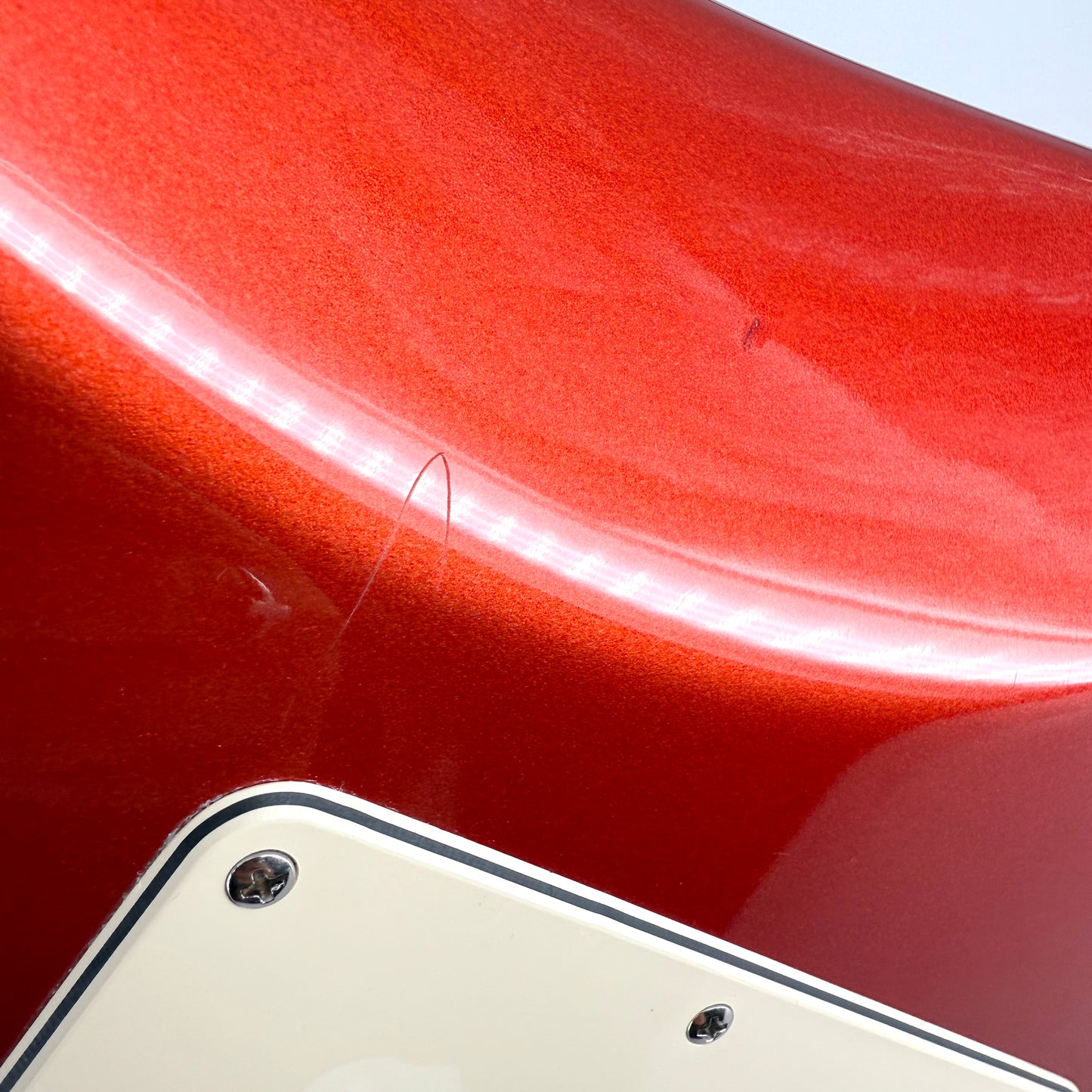 2003 Fender American Series Stratocaster – Chrome Red