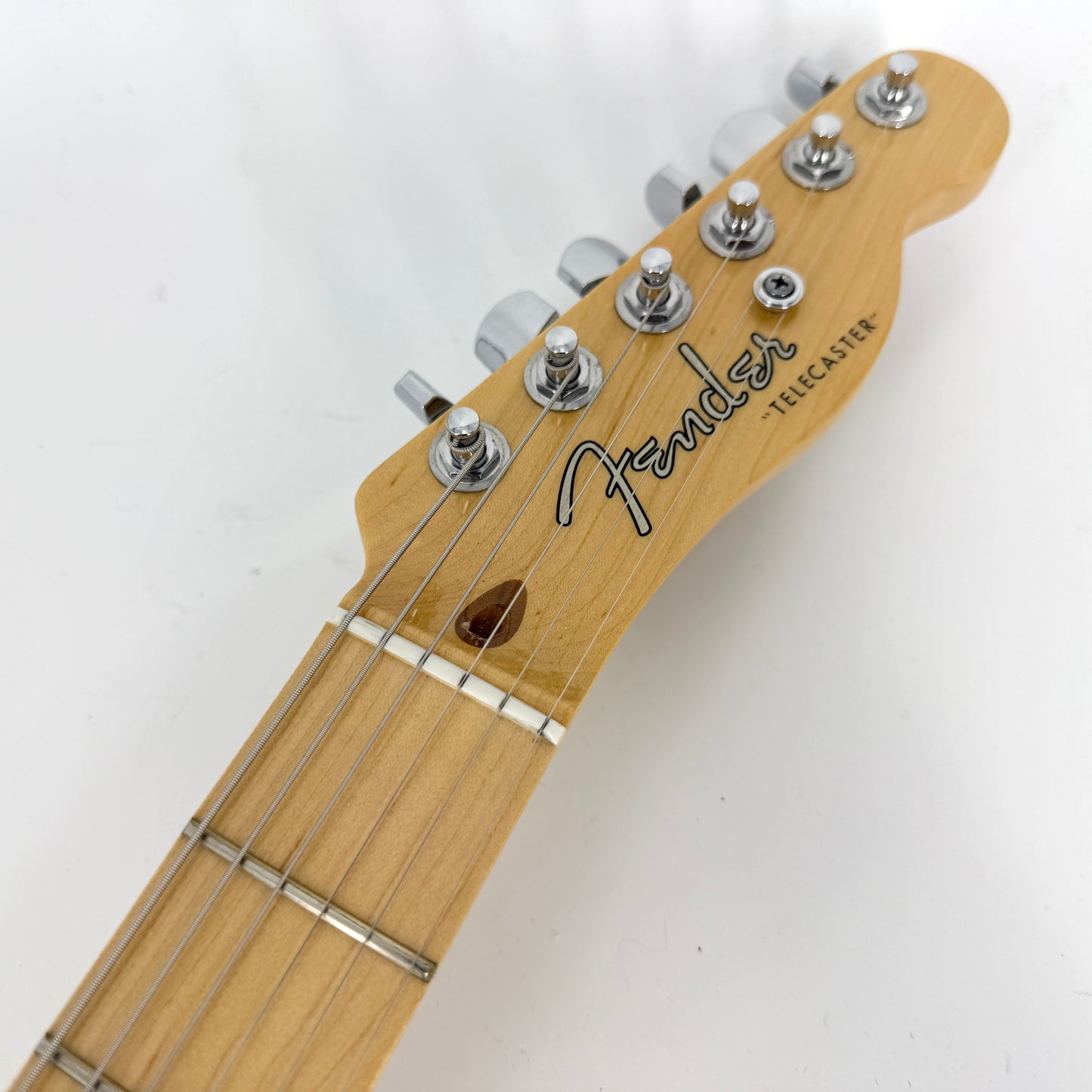 2012 Fender American Deluxe Ash Telecaster - Wine Transparent