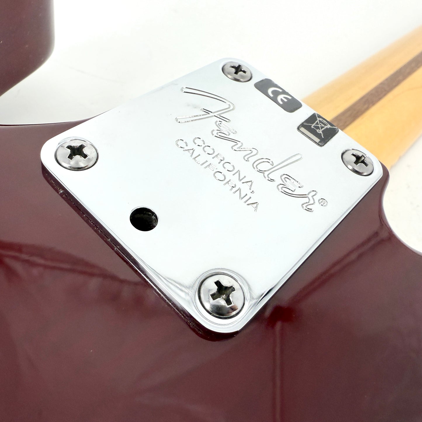 2012 Fender American Deluxe Ash Telecaster - Wine Transparent