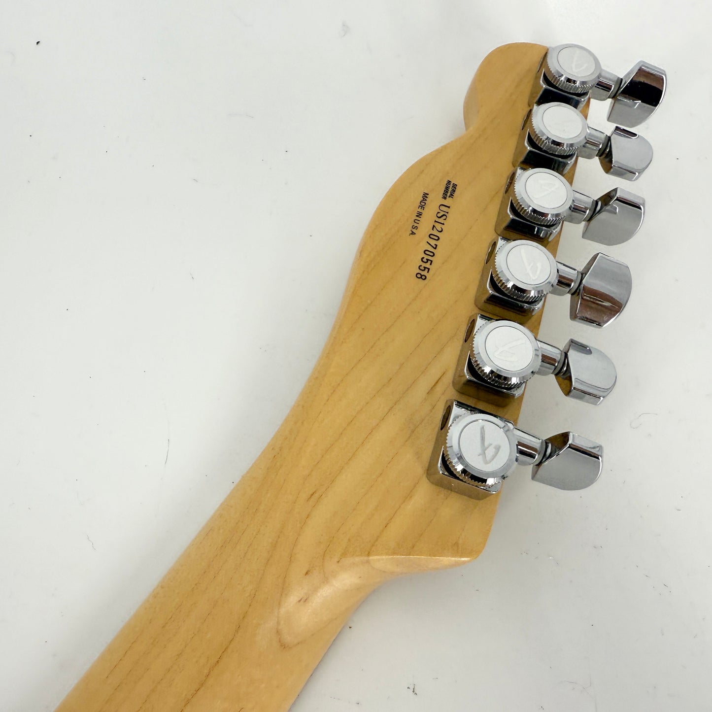 2012 Fender American Deluxe Ash Telecaster - Wine Transparent