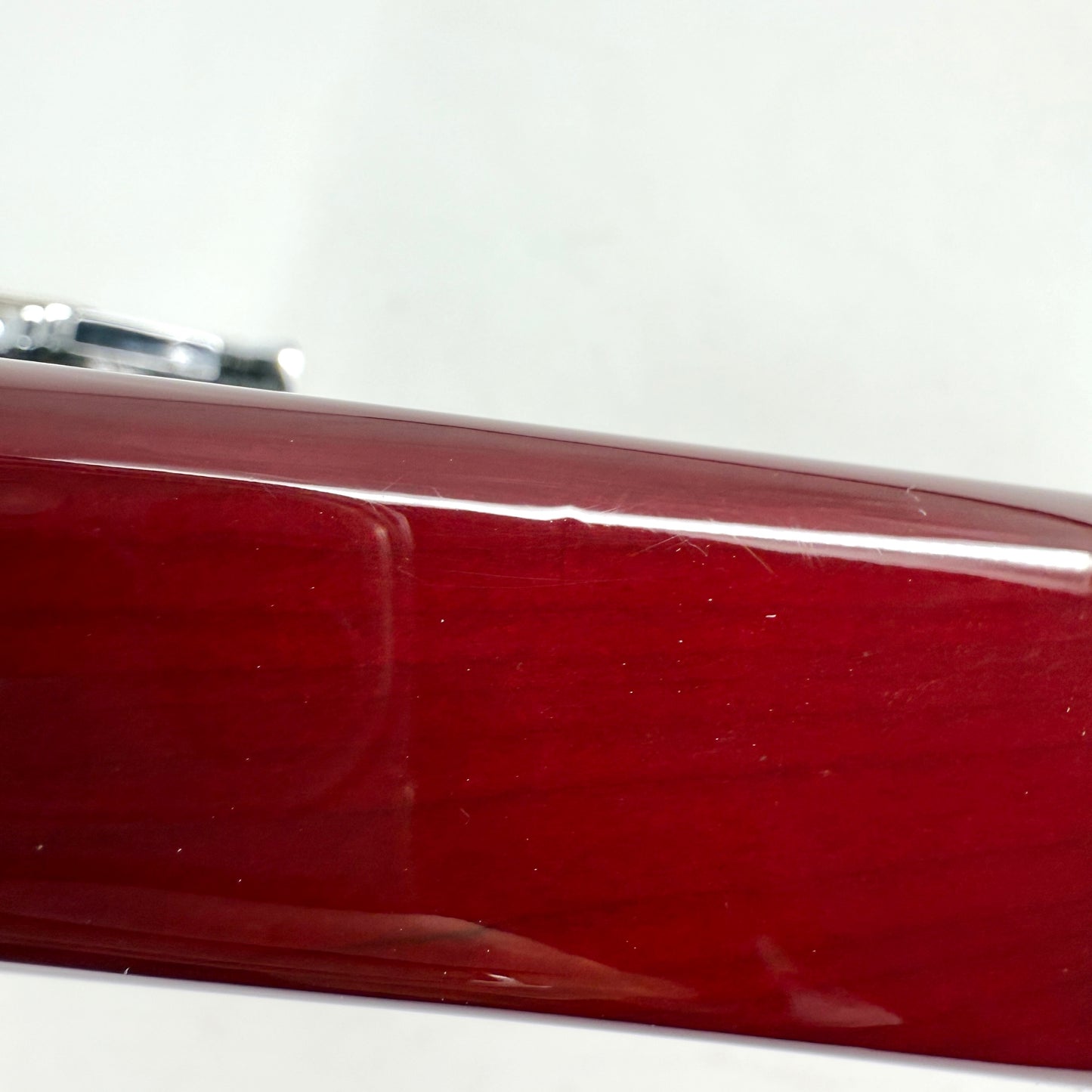 2012 Fender American Deluxe Ash Telecaster - Wine Transparent