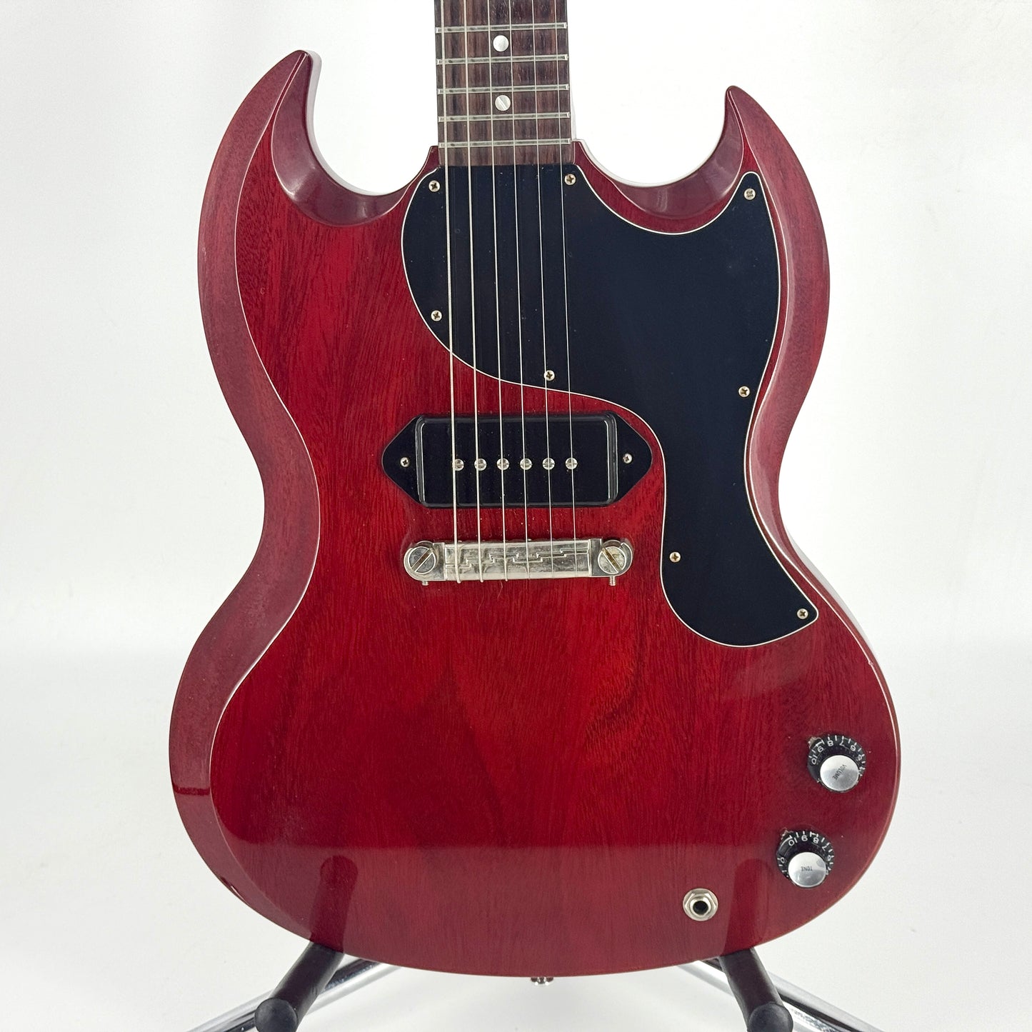 2021 Gibson Custom Shop 1963 SG Junior VOS - Cherry Red