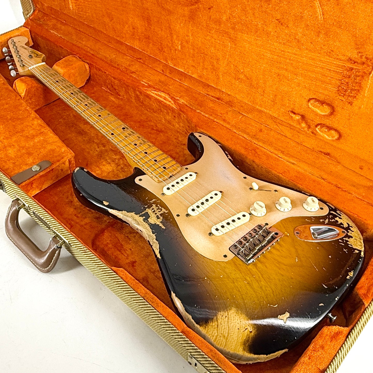 2013 Fender Custom Shop ’56 Heavy Relic Stratocaster – 2 Tone Sunburst