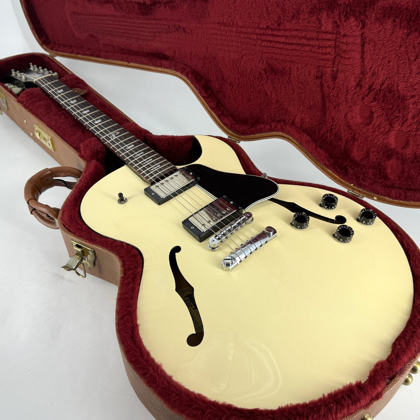 2002 Gibson ES-137 Premier - White 2-Tone