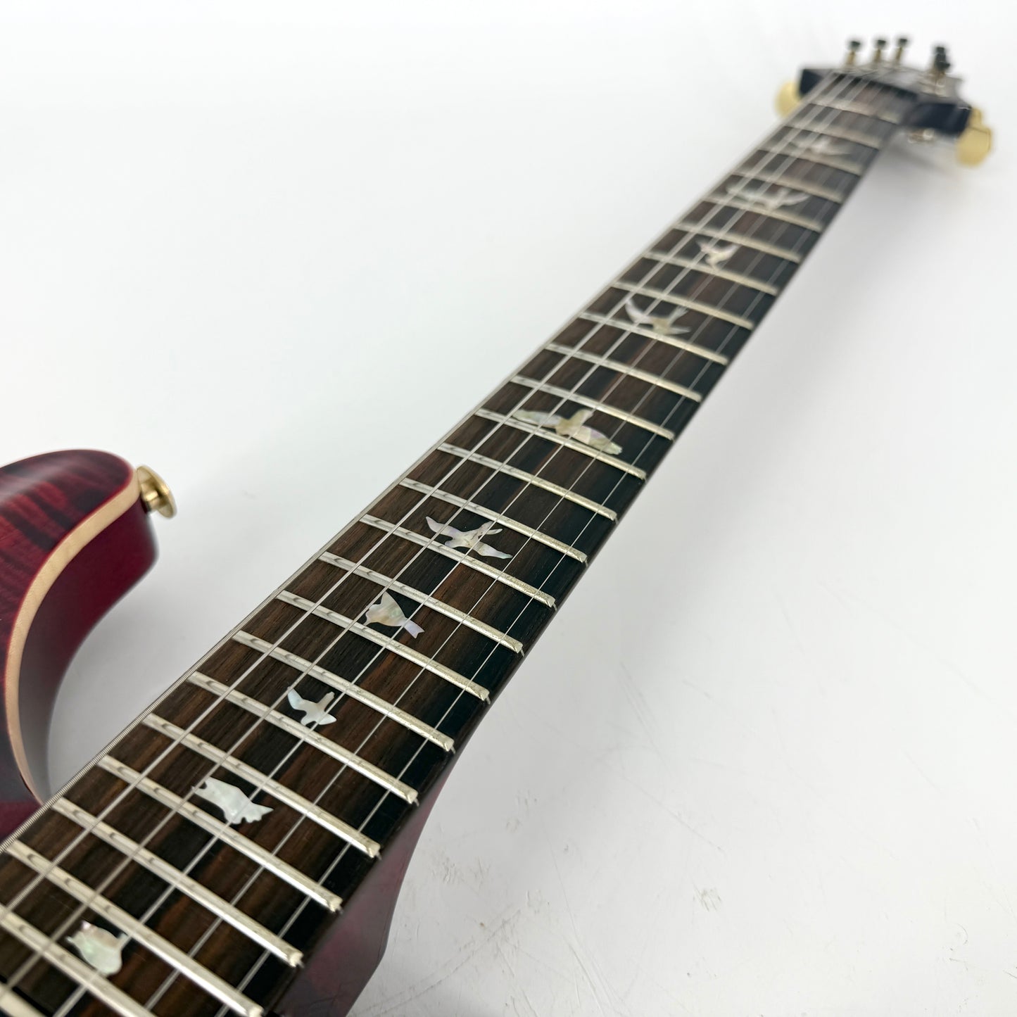 2017 PRS Special Order Custom 24 - Wood Library Neck 10 Top - Charcoal Cherry Burst