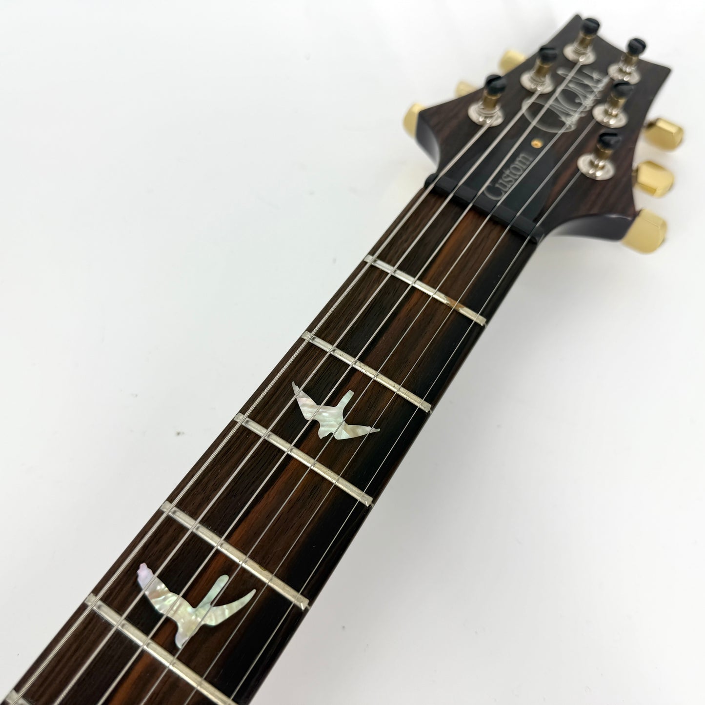 2017 PRS Special Order Custom 24 - Wood Library Neck 10 Top - Charcoal Cherry Burst