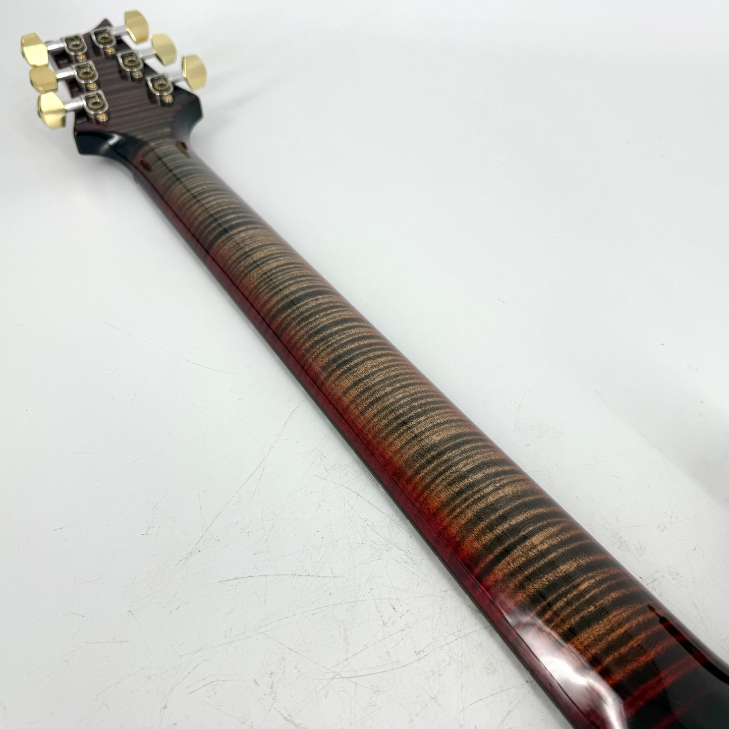 2017 PRS Special Order Custom 24 - Wood Library Neck 10 Top - Charcoal Cherry Burst