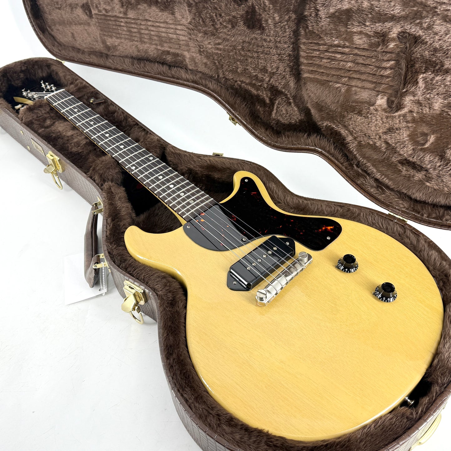 2023 Gibson Custom Shop 1958 Les Paul Junior DC VOS – TV Yellow