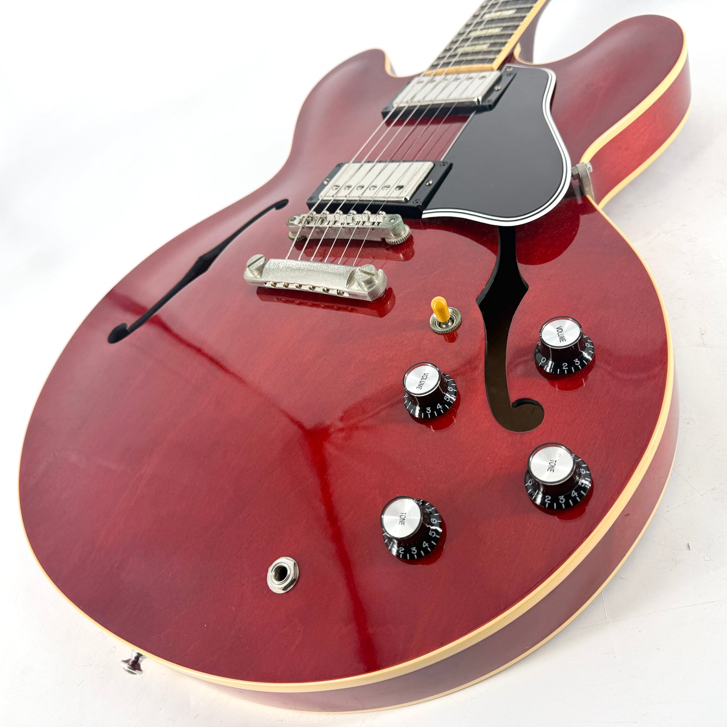 2011 Gibson Custom Shop Block Reissue ES-335 - Cherry Red