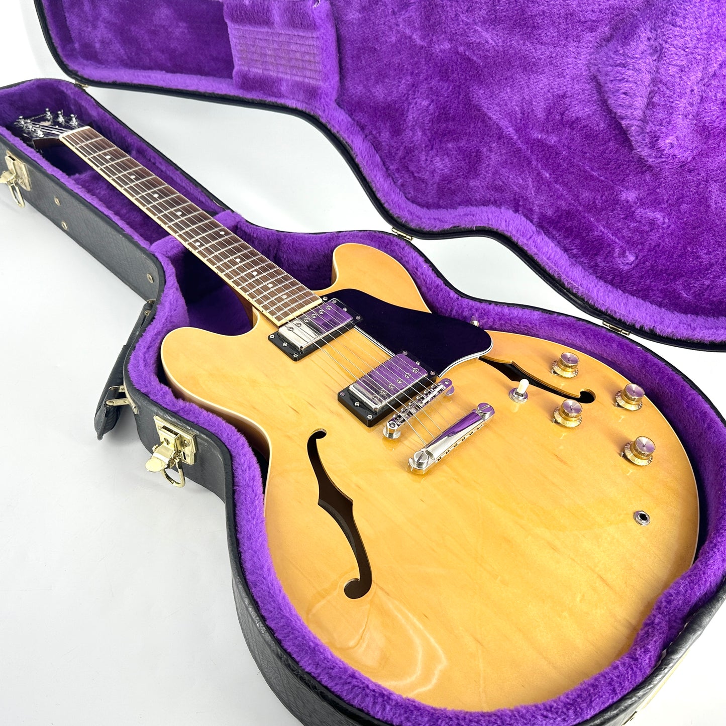 2002 Epiphone Elitist 1963 Reissue ES-335 Dot - Natural