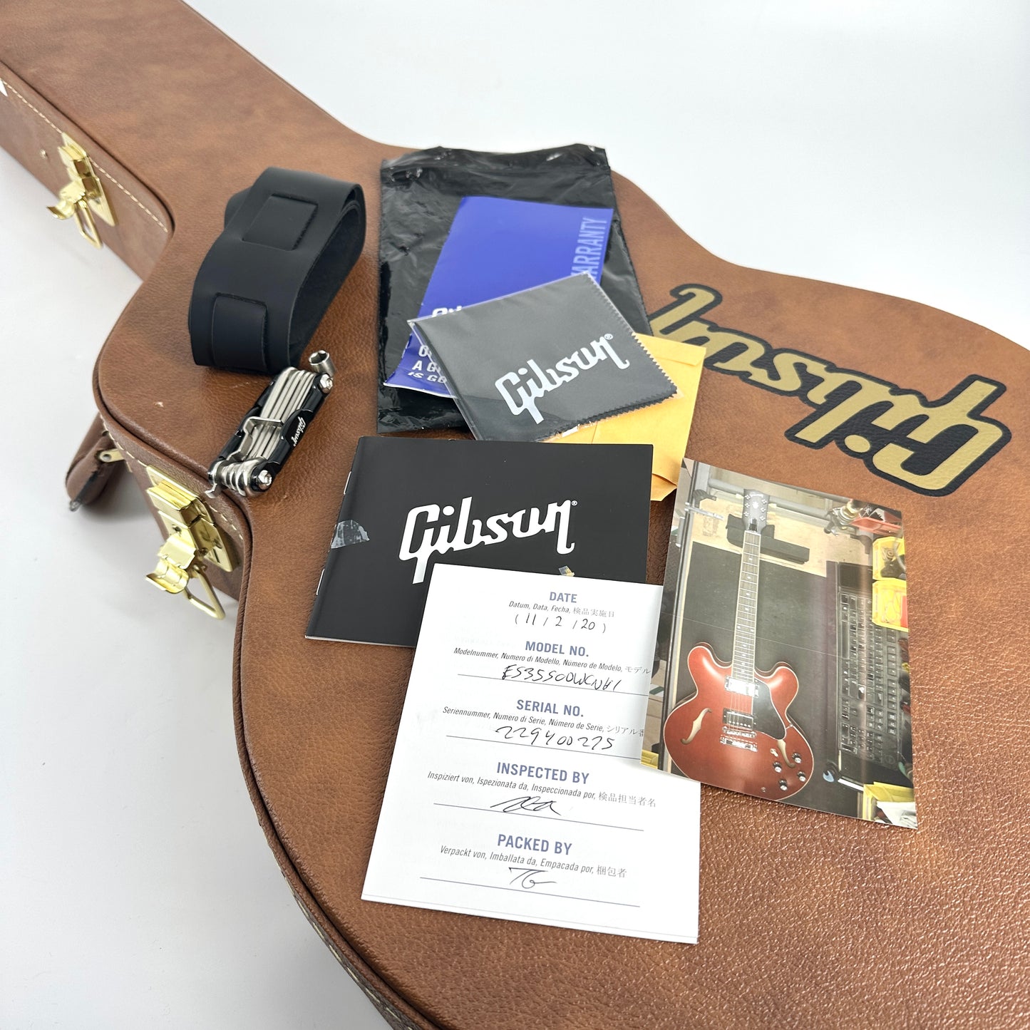 2020 Gibson ES-335 – Satin Cherry