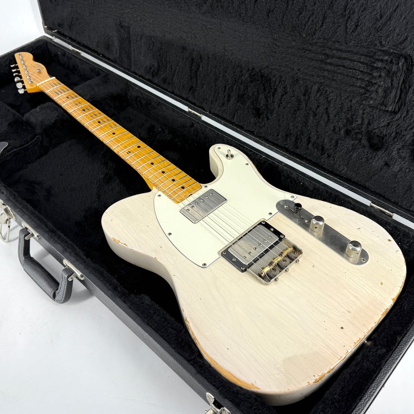 2011 LSL Bad Bone 2 Telecaster Relic – Vintage Cream