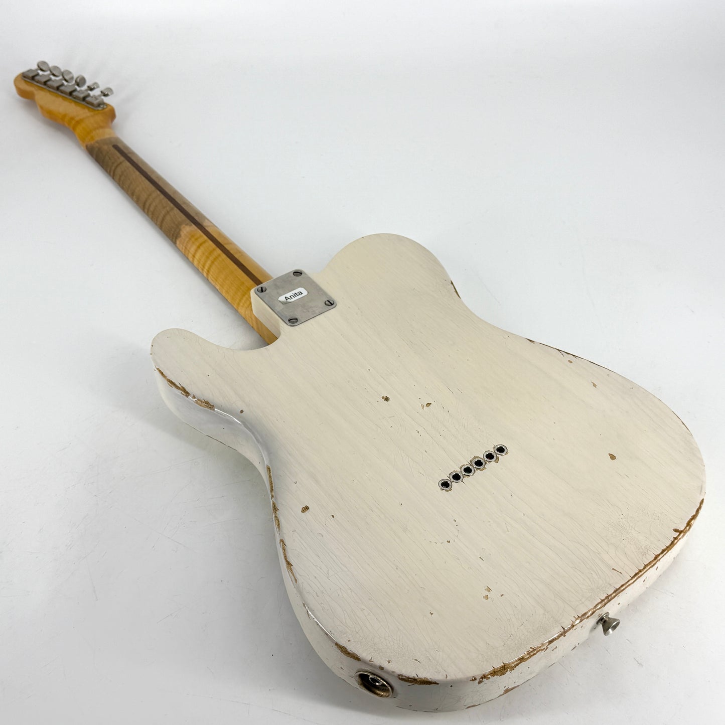 2011 LSL Bad Bone 2 Telecaster Relic – Vintage Cream