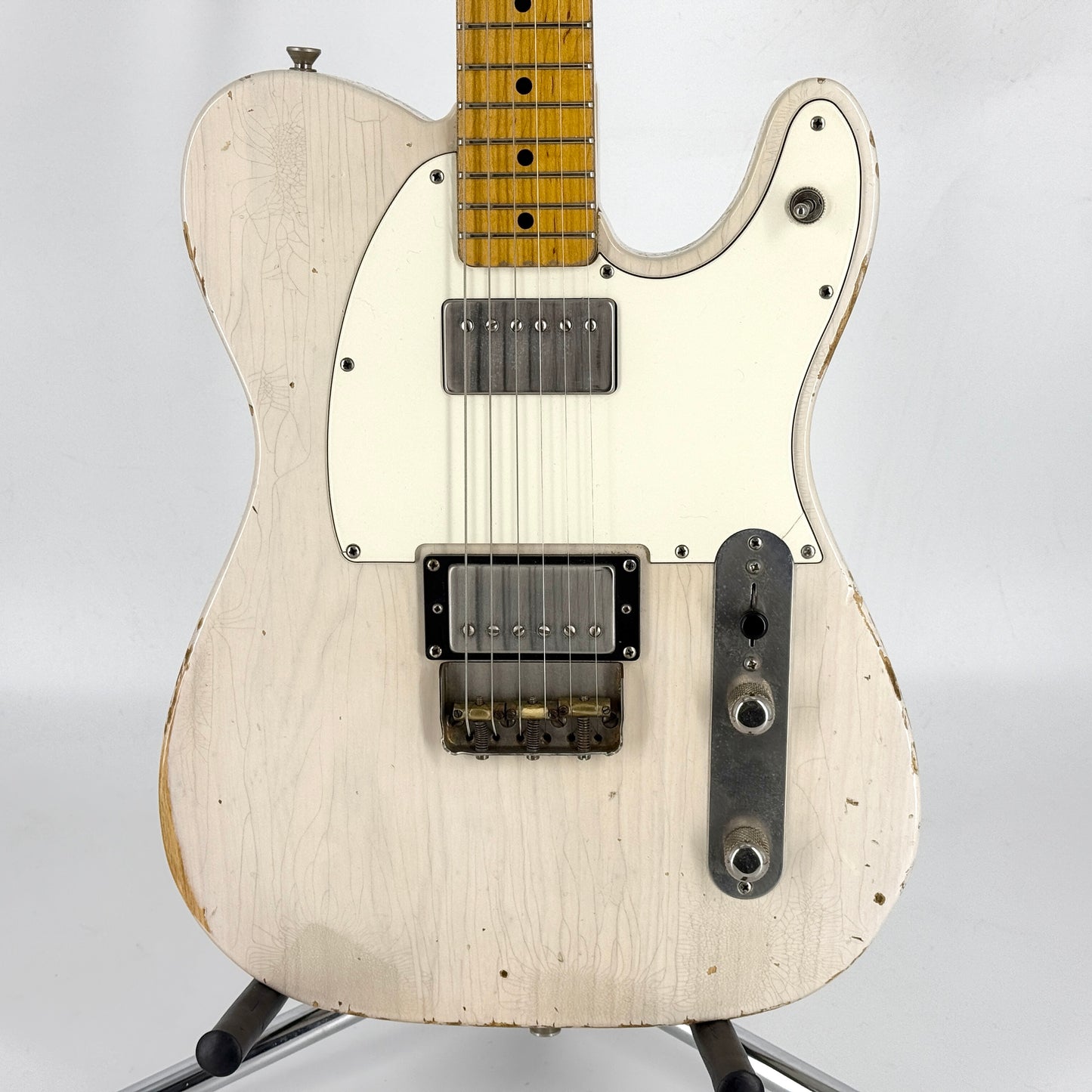 2011 LSL Bad Bone 2 Telecaster Relic – Vintage Cream