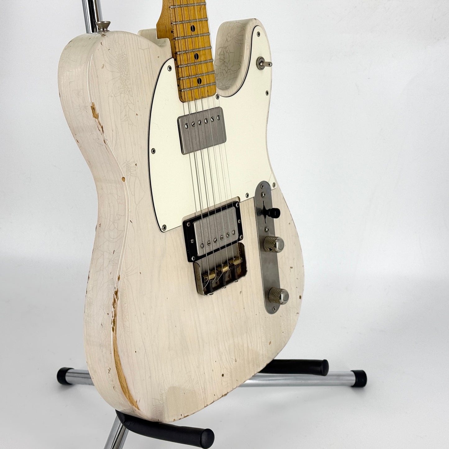 2011 LSL Bad Bone 2 Telecaster Relic – Vintage Cream