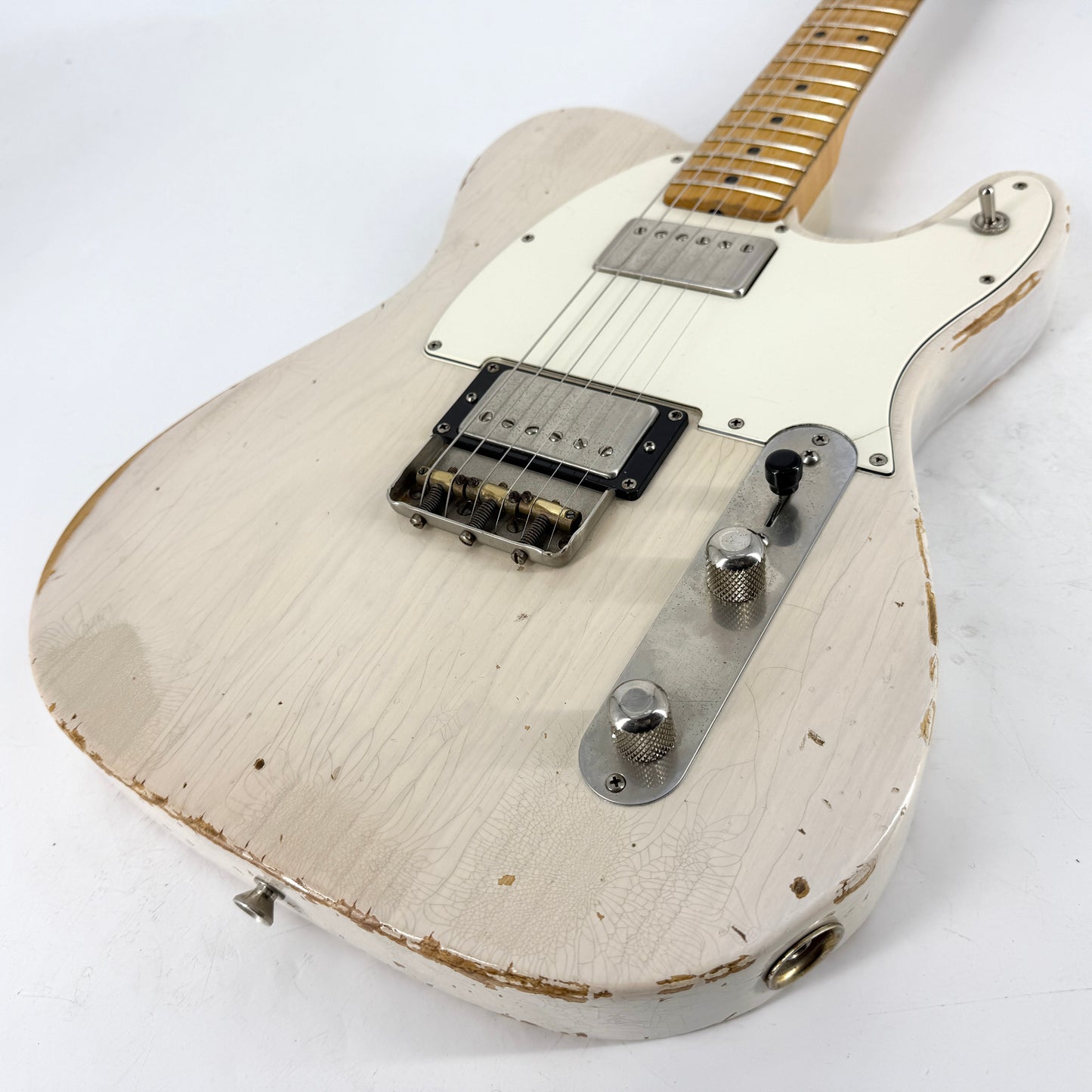 2011 LSL Bad Bone 2 Telecaster Relic – Vintage Cream