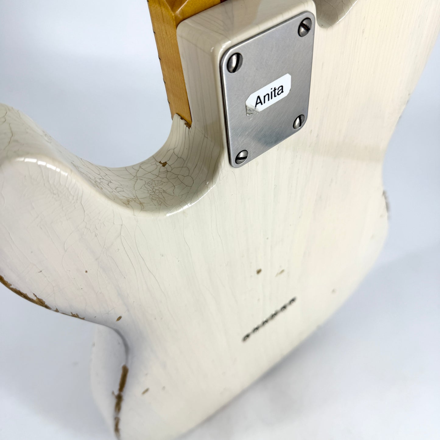 2011 LSL Bad Bone 2 Telecaster Relic – Vintage Cream
