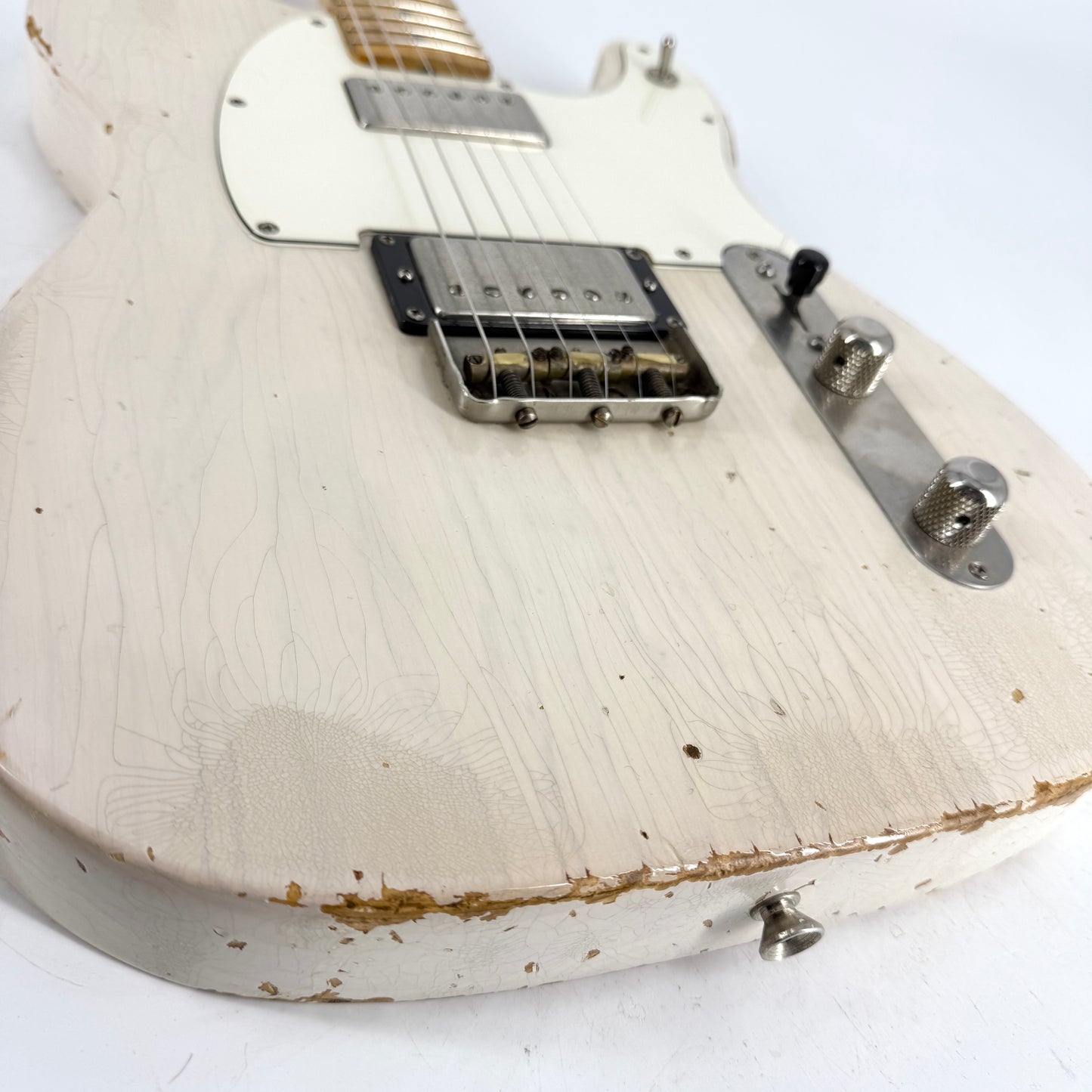 2011 LSL Bad Bone 2 Telecaster Relic – Vintage Cream