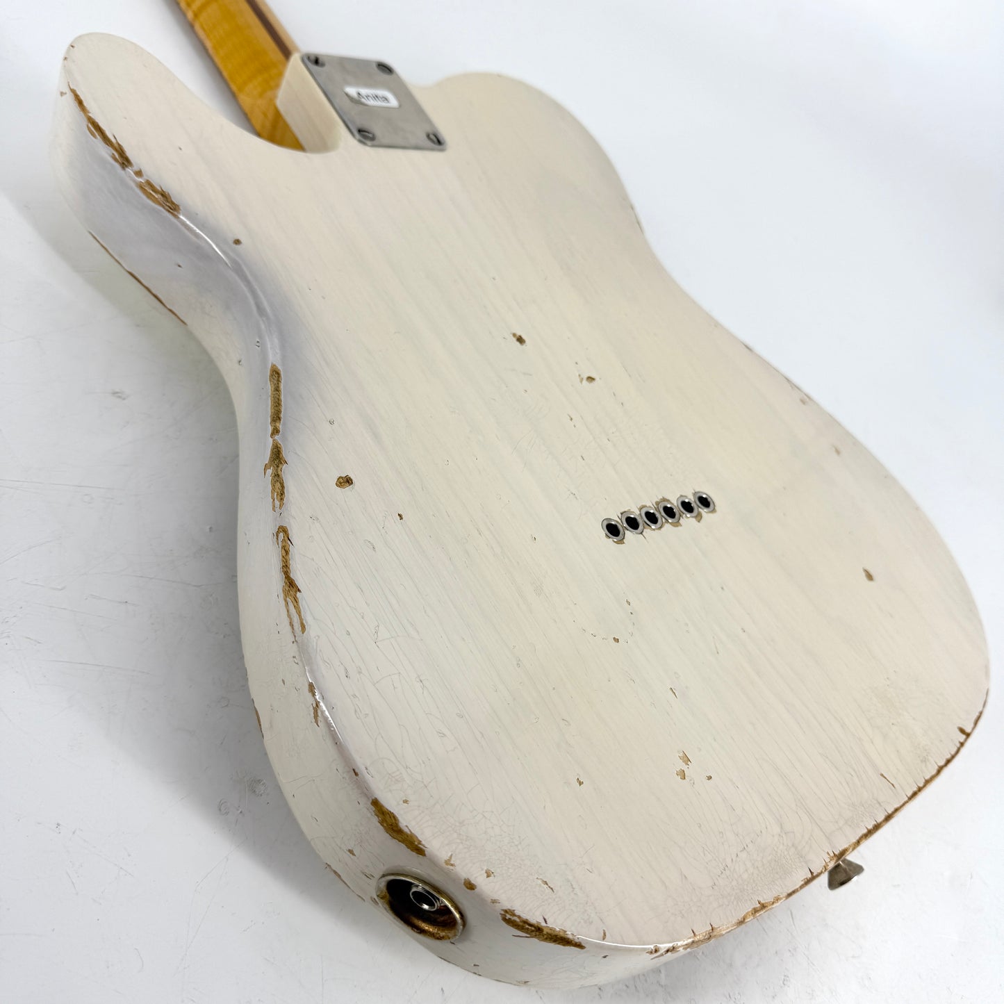 2011 LSL Bad Bone 2 Telecaster Relic – Vintage Cream