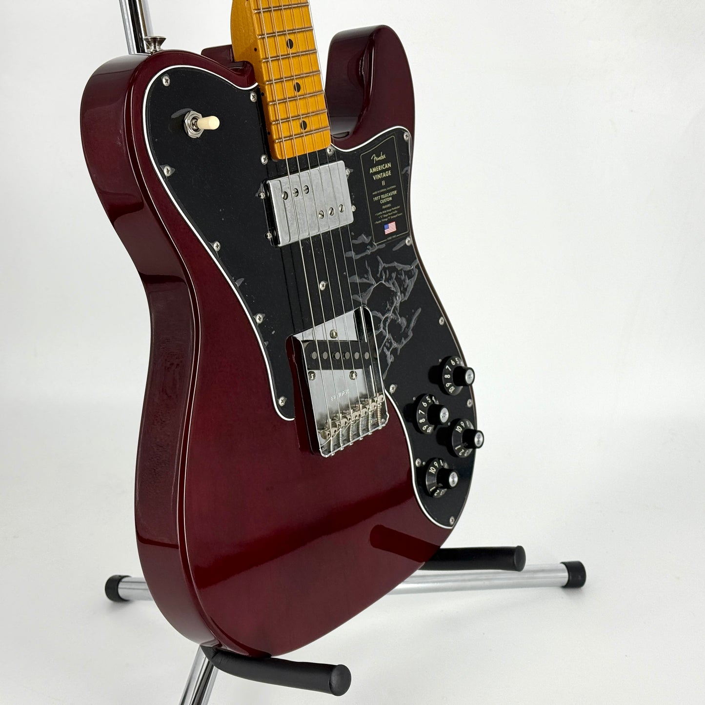 2022 Fender American Vintage II '77 Telecaster Custom - Wine