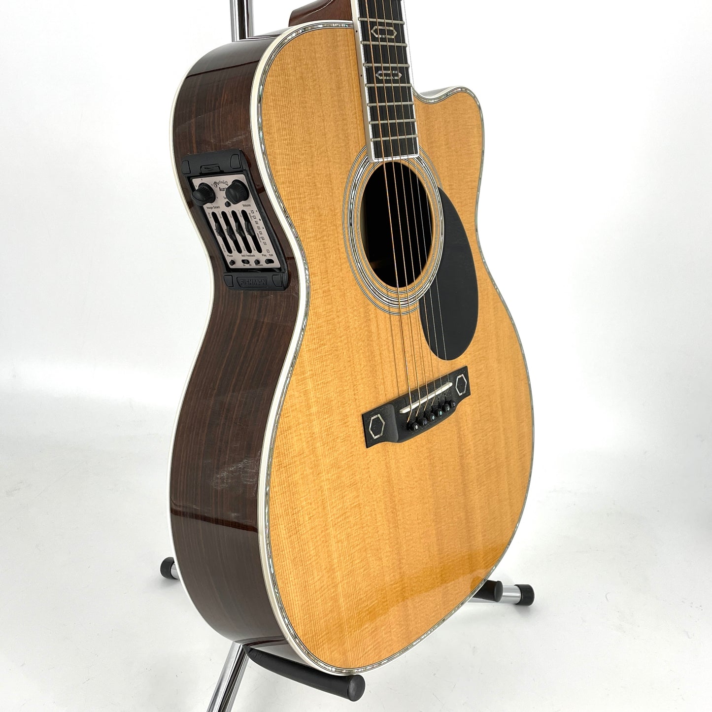 2007 Martin OMC Aura - Natural