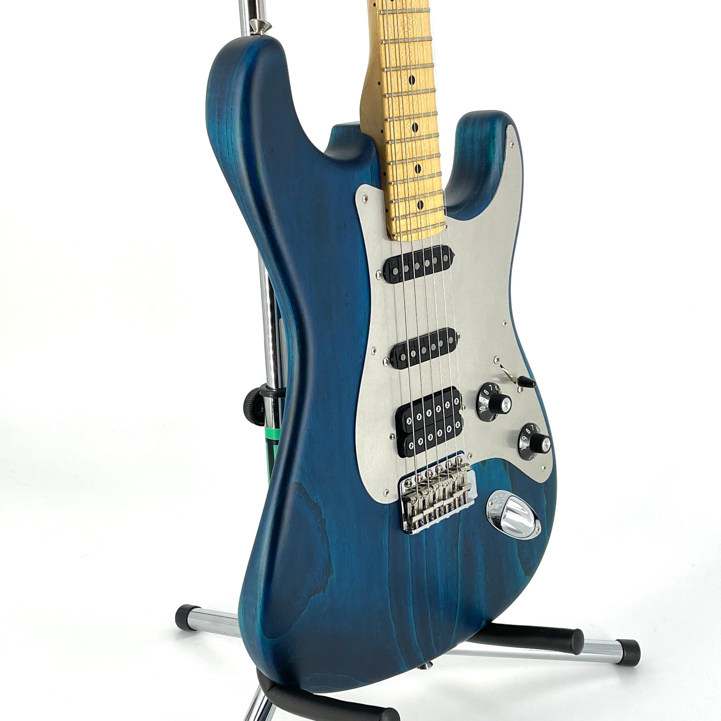 2015 Fender Custom Shop Jason Smith Masterbuilt 1960 HSS Stratocaster NOS - Translucent Turquoise & Black Grain