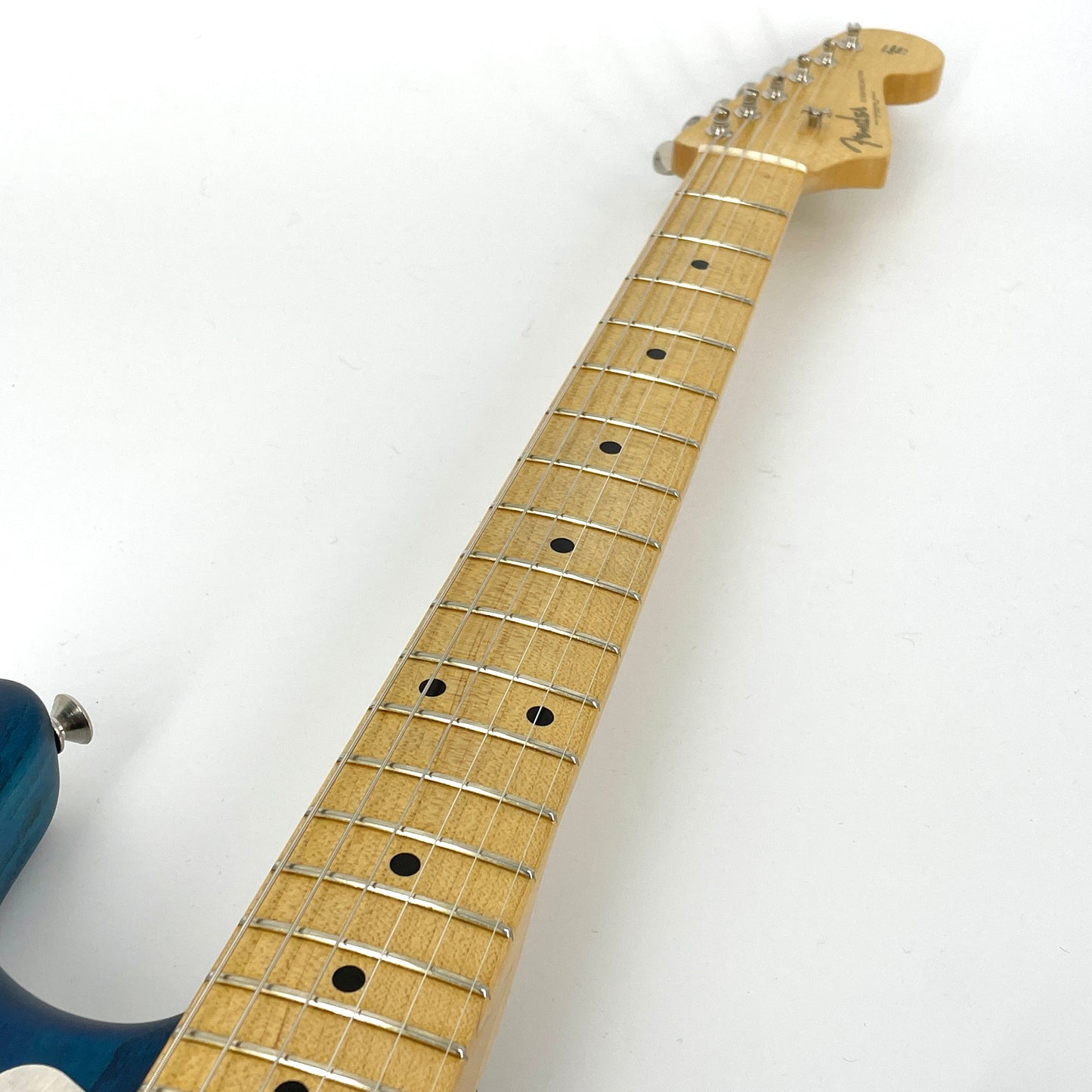 2015 Fender Custom Shop Jason Smith Masterbuilt 1960 HSS Stratocaster NOS - Translucent Turquoise & Black Grain