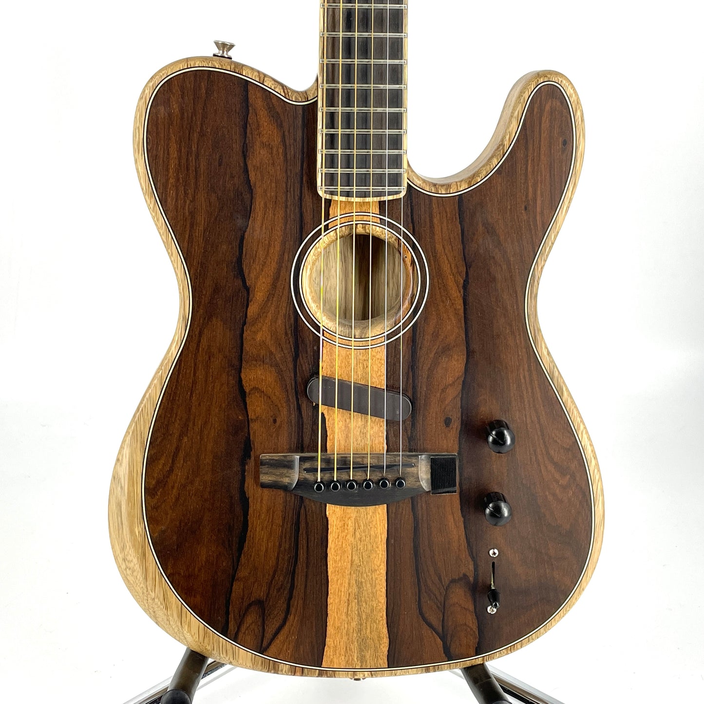 2019 Fender Acoustasonic Exotic Telecaster – Ziricote