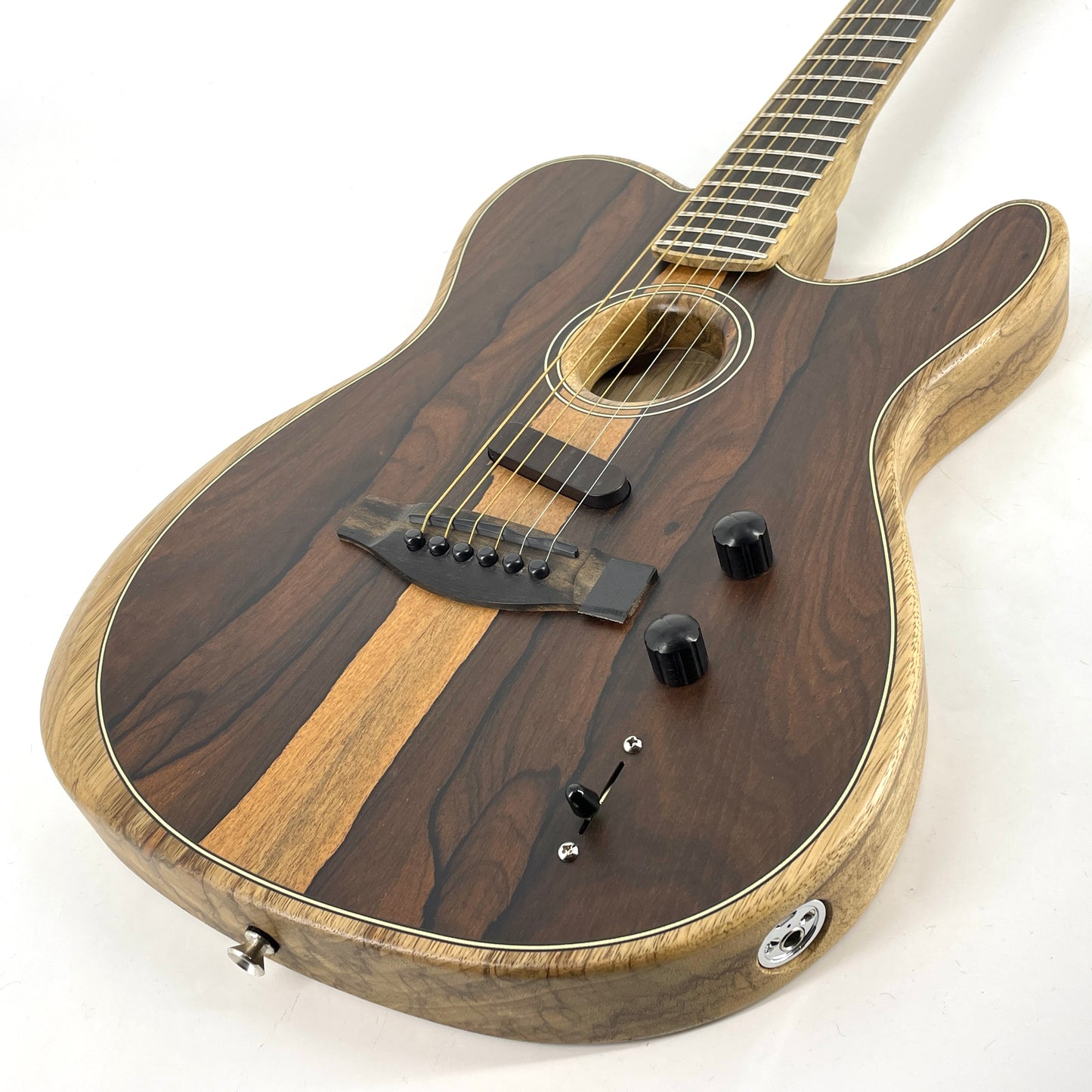 2019 Fender Acoustasonic Exotic Telecaster – Ziricote