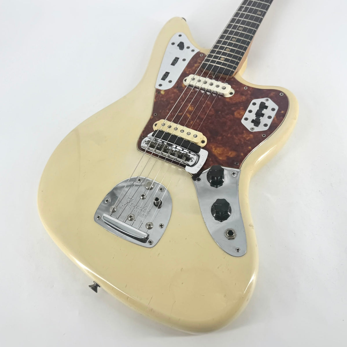 1962 Fender Jaguar Refin - Olympic White