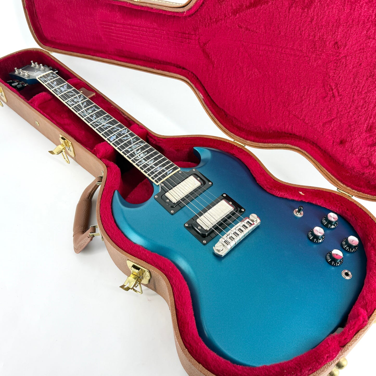 2024 Gibson Mod Shop SG - Metallic Teal Blue
