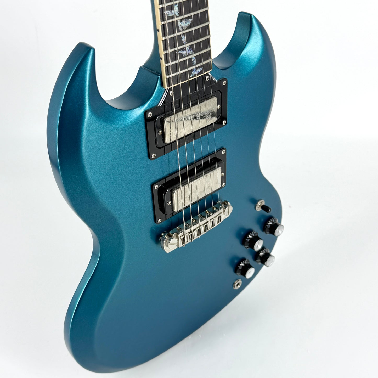 2024 Gibson Mod Shop SG - Metallic Teal Blue