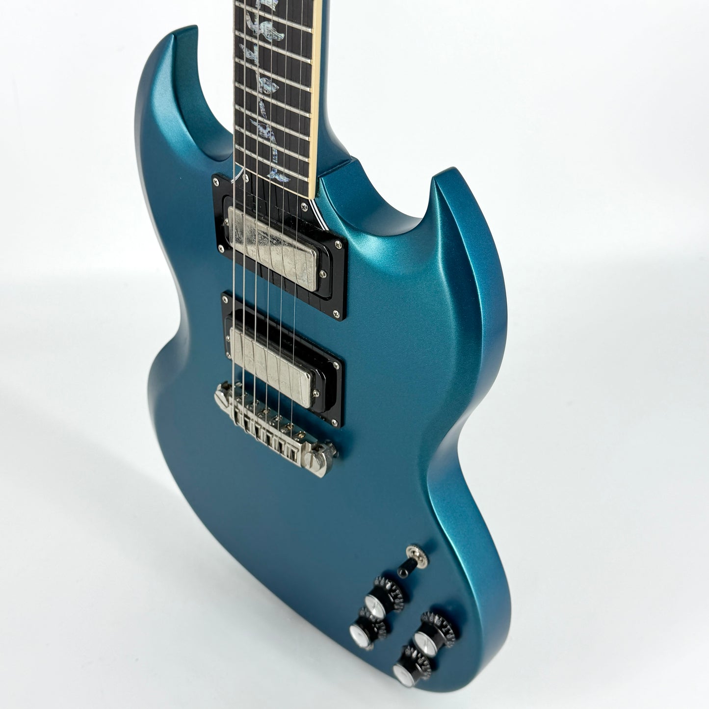 2024 Gibson Mod Shop SG - Metallic Teal Blue
