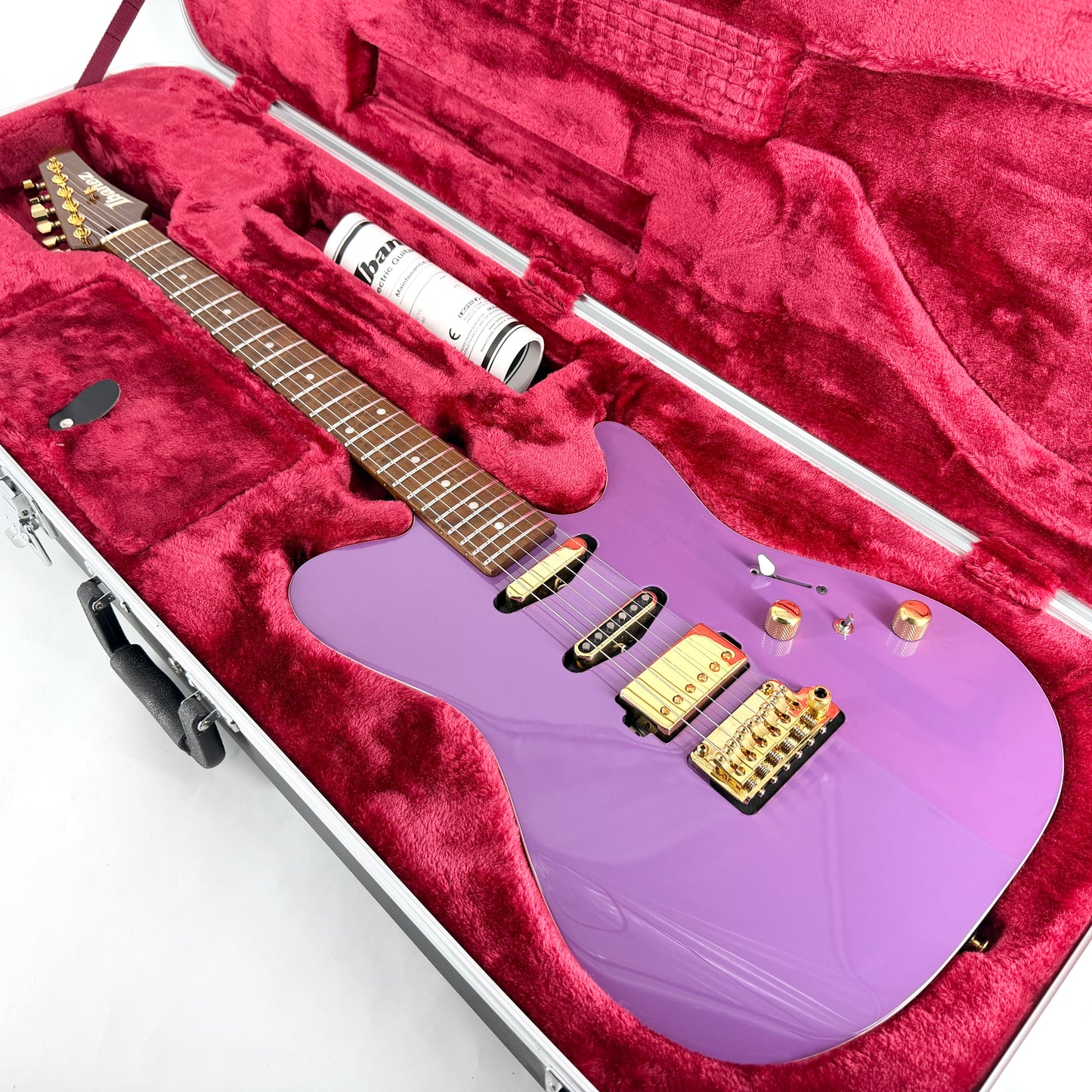 2022 Ibanez LB1 Lari Basilio Signature - Violet