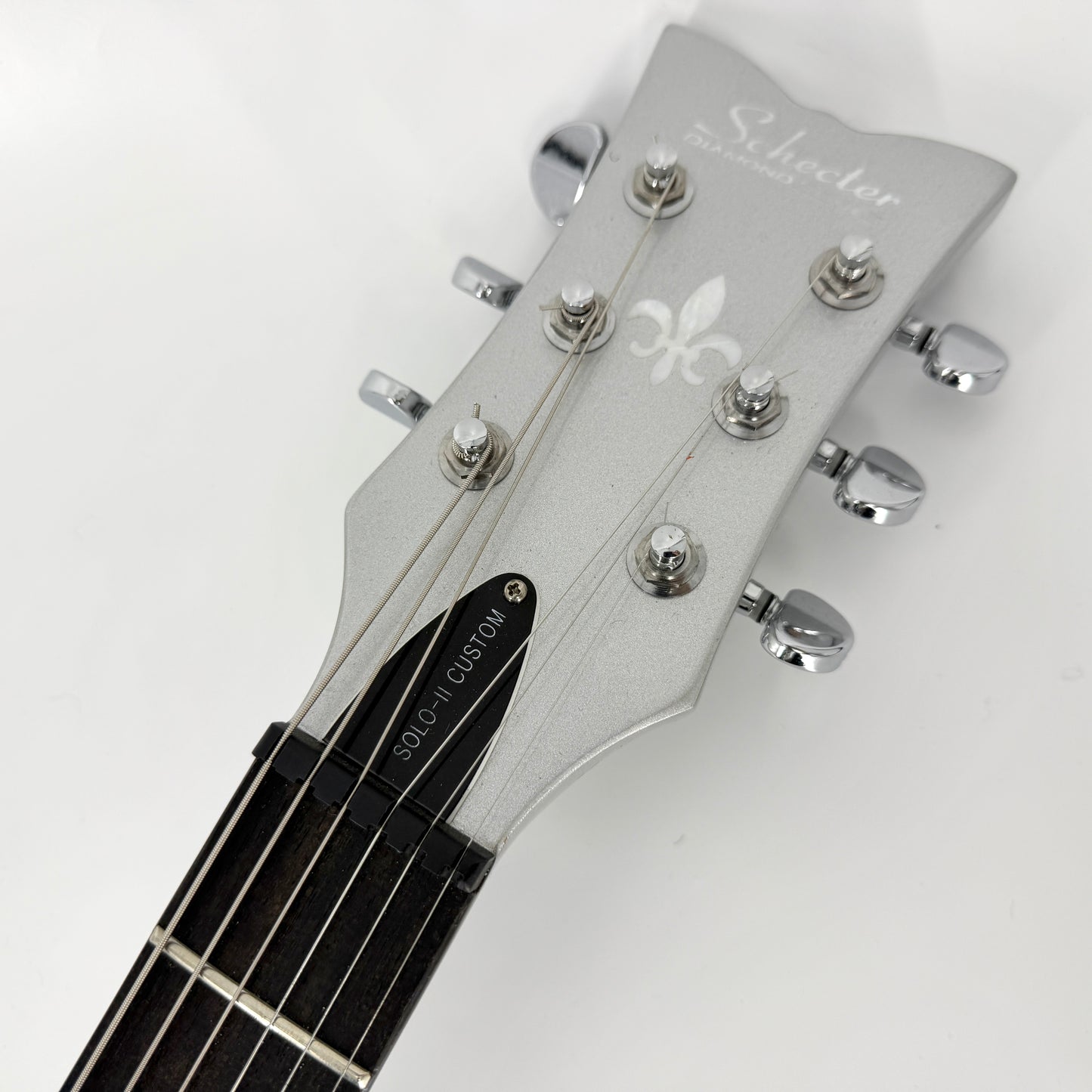 2019 Schecter Solo II Custom - Silver (Custom Colour)