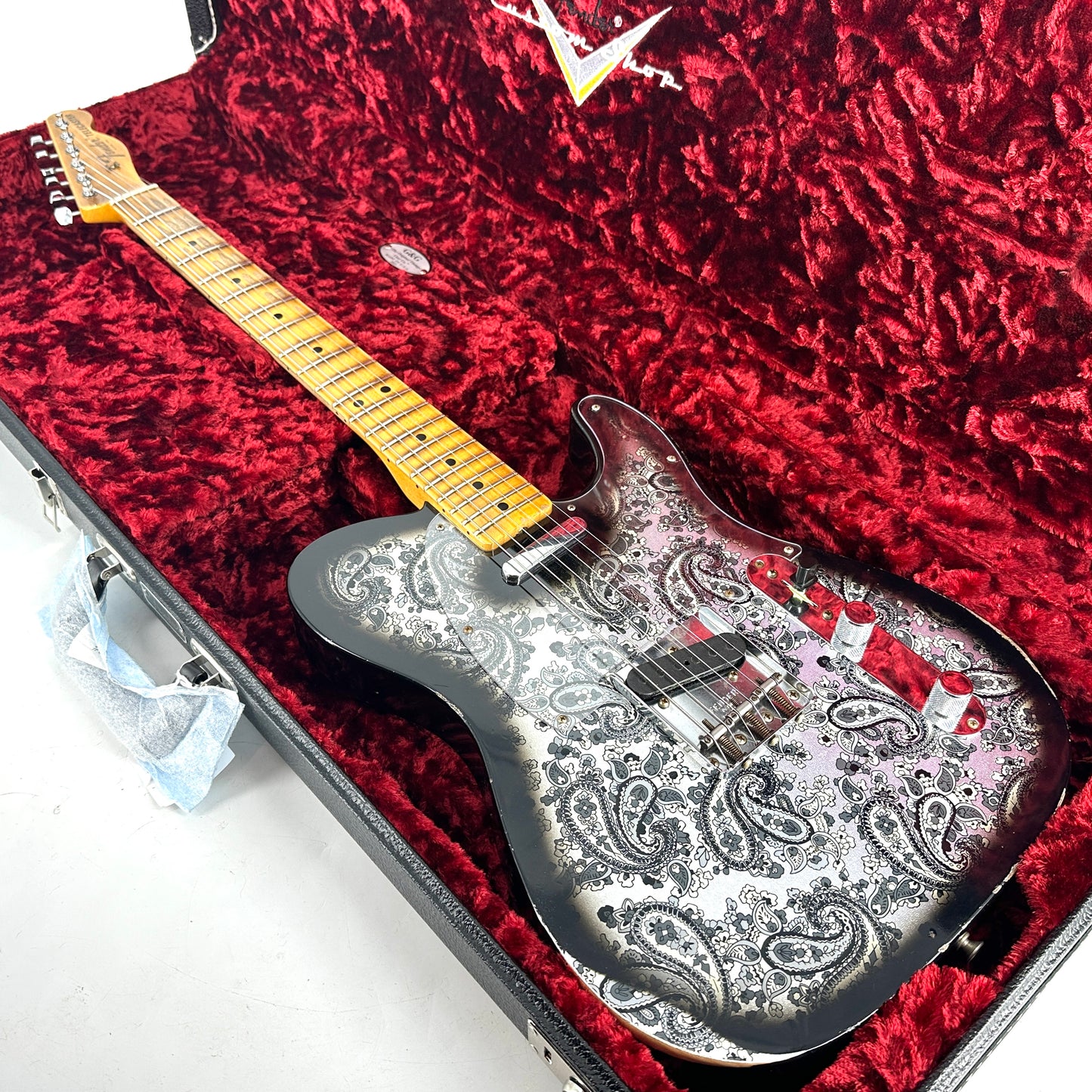 2022 Fender Custom Shop Limited Edition ’68 Telecaster Relic - Black Paisley