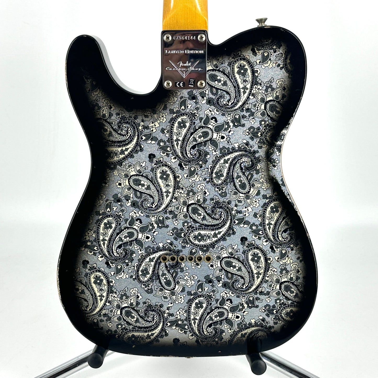 2022 Fender Custom Shop Limited Edition ’68 Telecaster Relic - Black Paisley
