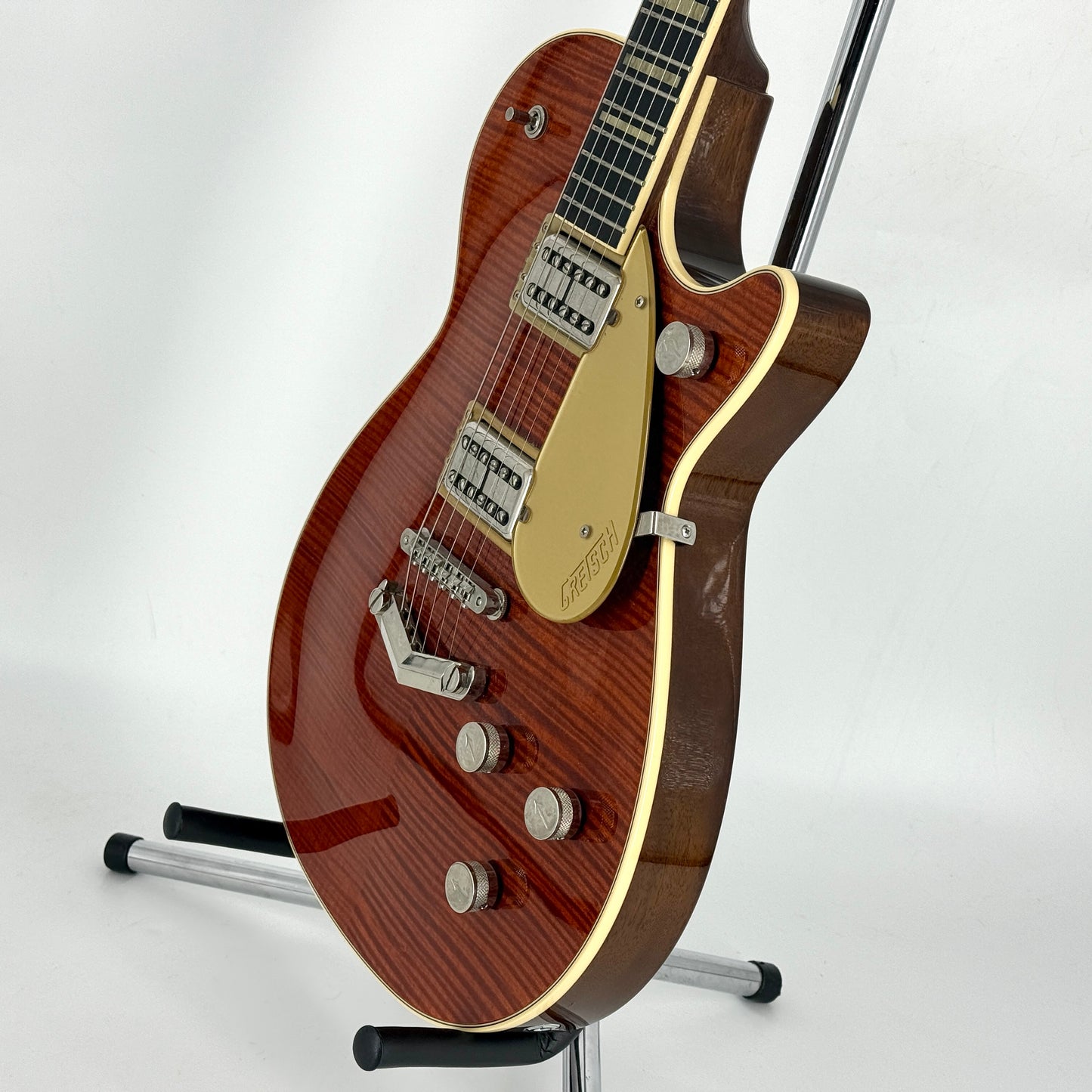 2018 Gretsch G6228FM Players Edition Jet - Bourbon Stain
